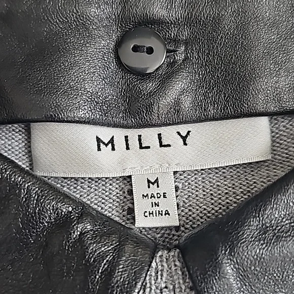 Milly gray sweater sz M - Picture 4 of 15